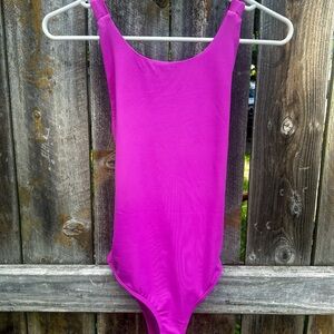 NWT | Francesca’s x Blue Rain | Fuchsia One Piece Swimsuit / Bodysuit